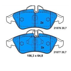 Ferodo Fvr1038 Fren Balatası Ön Lt28-35 96-06 Lt28-46 96-06 / V-C
