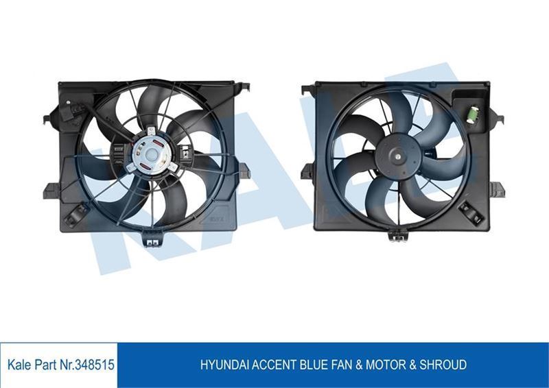 Kale 348515 Fan Motoru Davlumbazlı Accent Blue 1.6 Crdı 11-