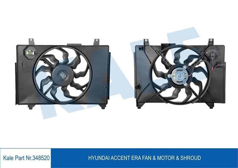 Kale 348520 Fan Motoru Davlumbazlı Accent Era