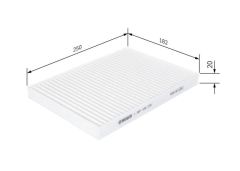 Bosch 1987435028 Polen Filtresi Tourneo Custom  2012 Sonrası Transıt V363 1