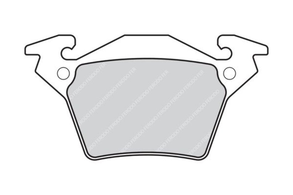 Ferodo Fvr1305 Fren Balatası Arka Vıto W638 96-03