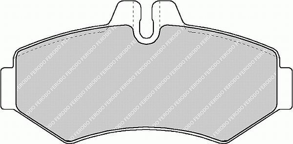 Ferodo Fvr1306 Fren Balatası Arka Lt28-35 96-06 Lt28-46 96-06 / G