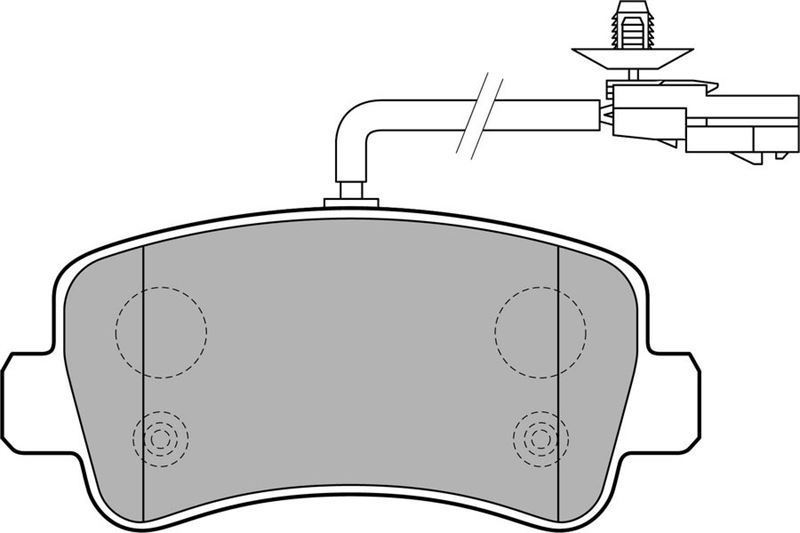 Delphi Lp2191 Fren Balatası Arka Fişli Master Iıı  2010 Sonrası / Movano B