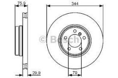 Ferodo Ddf1411C-1 Fren Diski Ön Adet Lanrover Range Rover 3.0Td6