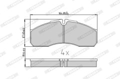 Fren Balatası Ön Arka Daıly Iıı 65
