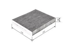 Bosch 1987435050 Polen Filtresi İ20 08-