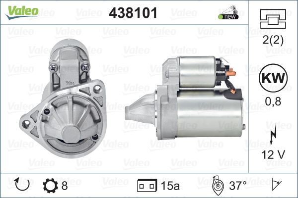 Valeo 438101 Marş Motoru Hyundaı