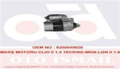 Valeo 438110 Marş Motoru Clıo Iı Kangoo Megane Laguna Iı 1.4 1.6