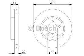 Ferodo Ddf1431 Fren Diski Arka Range Rover Sport 05-13 Dıscovery