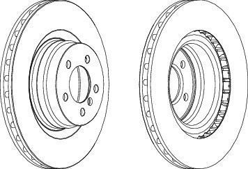 Ferodo Ddf1435C-1 Fren Diski Ön Range Rover Iıı 05-12  Kutu & Fıy