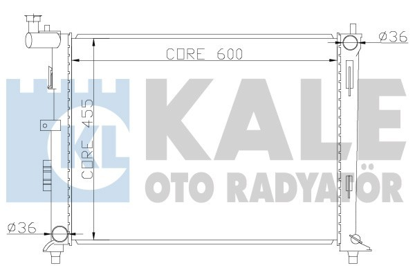 Kale 341980 Radyatör İ30 Elantra Kıa Ceed Al-Pl-Brz