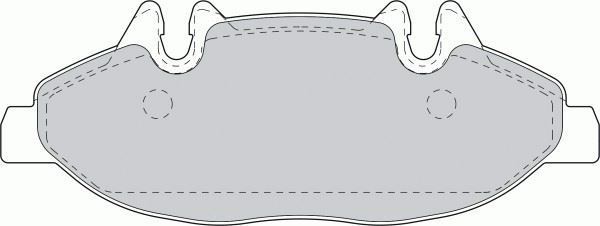 Ferodo Fvr1493 Fren Balatası Ön Mb Vıano 3.0 3.2Cdı 2.2 Vıto 109C