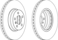 Ferodo Ddf1436C-1 Fren Diski Ön Adet Landrover Range Rover 4X4 02