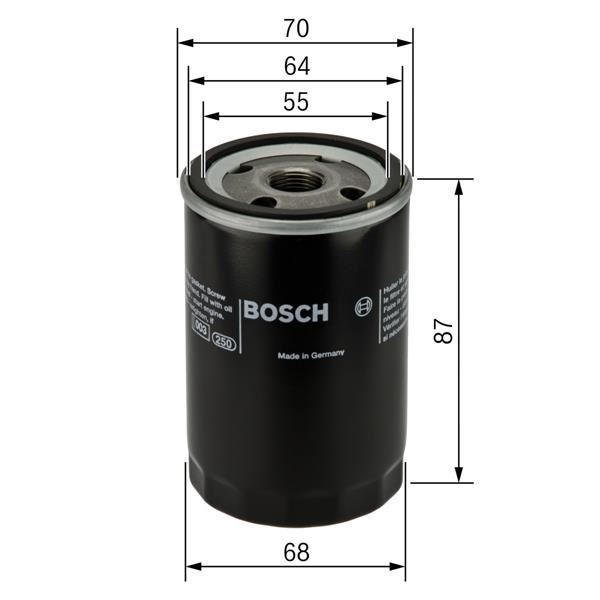 Bosch 1987435105 Standart Kabin Filtresi