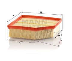 Mann C23129 Hava Filtresi S60 2001 Sonrası V70 2001 Sonrası Xc70 2002 Sonrası Xc90 2006 Sonrası 2.4D5