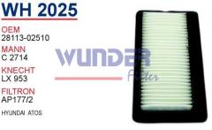 WUNDER WH2025 HAVA FİLTRESİ - HYUNDAi ATOS
