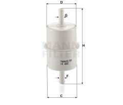 Mann Wk4002 Yakıt Filtresi Iveco Daıly Iıı 99-06 35-15 Turbo 146H