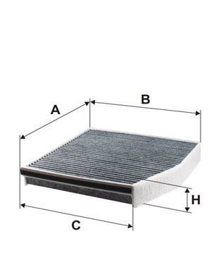 Bosch 1987435505 Polen Filtresi Mercedes W176 W246 W117 12-