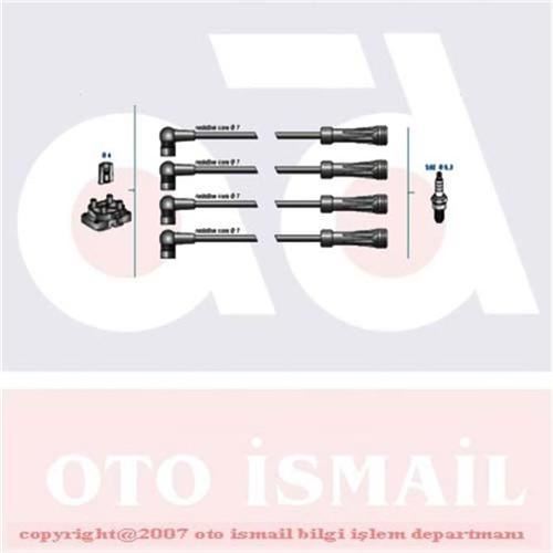 Doduco 7682 Doduco Buji Kablosu Clıo Iı Symbol Kangoo / Logan Sol