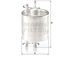 Mann Wk7111 Benzin Filtresi Mercedes A Serı W168 A140 A160 A190 A