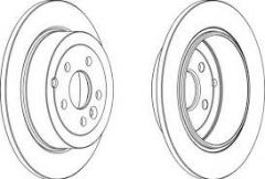 Ferodo Ddf1578C Disk Ayna Arka Freelander 2 2005 Sonrası 2.2 Td Takım