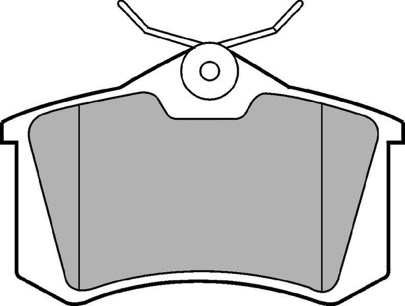 Delphi Lp2254 Fren Balatası Seti A4 A6 A8 Tt
