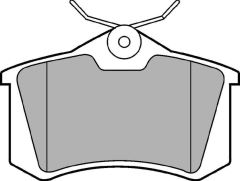 Delphi Lp2254 Fren Balatası Seti A4 A6 A8 Tt