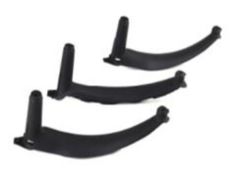 Monreal 75503 Kapı Tutamak Seti 3 Parça Siyah BMW X5 E70 X6 E71 06-13 51416969401