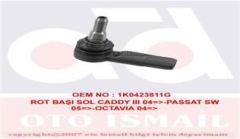 Trw Jte1054 Rot Başı Sol Golf V Golf Vı Jetta Iıı Passat Sw Caddy