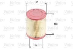 Valeo 585676 Hava Filtresi Audı A6 2.0 Tdı