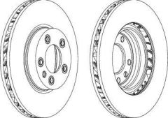 Fren Diski Ön Sağ Touareg 7P  2010 Sonrası Touareg 7L 2002 Sonrası / Cayenne 2002 Sonrası Hav