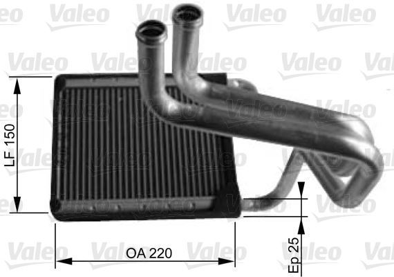 VALEO 812430 KALORIFER RADYATÖRÜ i30 07- / CEED 07-