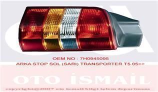 Hella 2Sk008579-091 Stop Lambası Sol Transporter T5 2003 Sonrası Sarı Kırm