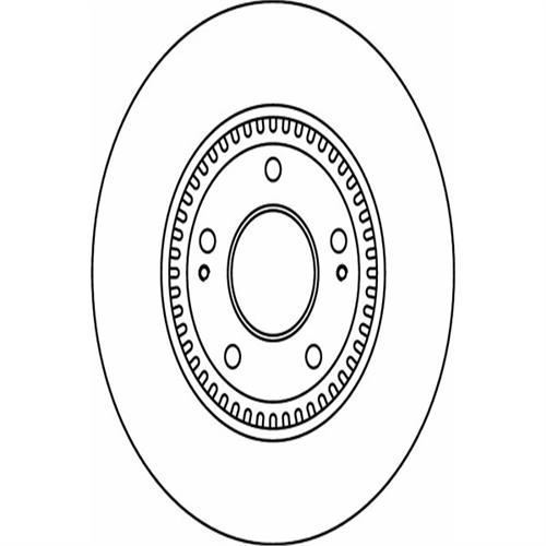 Ferodo Ddf1630 Fren Diski Ön Sonata V 2005 Sonrası İx35 2009 Sonrası İ40  2011 Sonrası Tucson