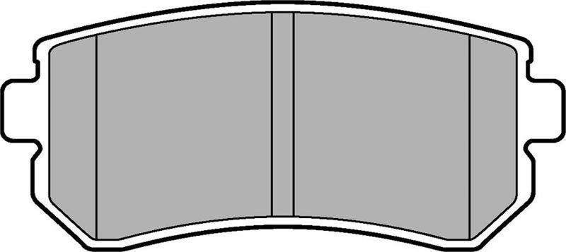 Delphi Lp2303 Fren Balatası Arka İ20 2009 Sonrası İ30 2007 Sonrası İx35 2009 Sonrası Tucson