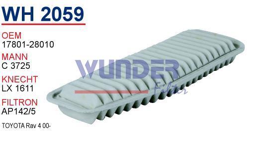 WUNDER WH2059 HAVA FİLTRESİ - TOYOTA RAV 4 00-
