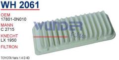 WUNDER WH2061 HAVA FİLTRESİ - TOYOTA YARiS 1.4 D4D