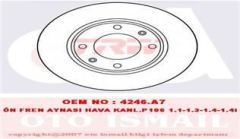 Trw Df1221 Fren Diski Ösı 206 1998 Sonrası 306 1993 Sonrn 106 1991 Sonrası 205 1986 Sonraası 309 / Ax