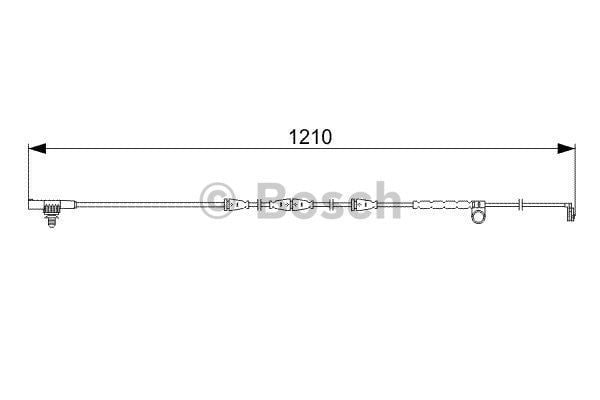 Bosch 1987473054 Fren Balata Fişi Ön Ikaz Kablosu Range Rover Spo