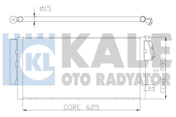 Kale 378300 Klima Radyatörü Doblo 2009 Sonrası 1.4 1.3 Mjtd 1.6 Jtd / Comb