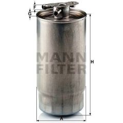 Mann Wk8411 Mazot Filtresi Bmw 3 99-05 Bmw 5 00-03 Bmw X4 / Range