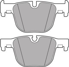 Delphi Lp2494 Fren Balatası Arka Bmw 3  F30 F31 F34