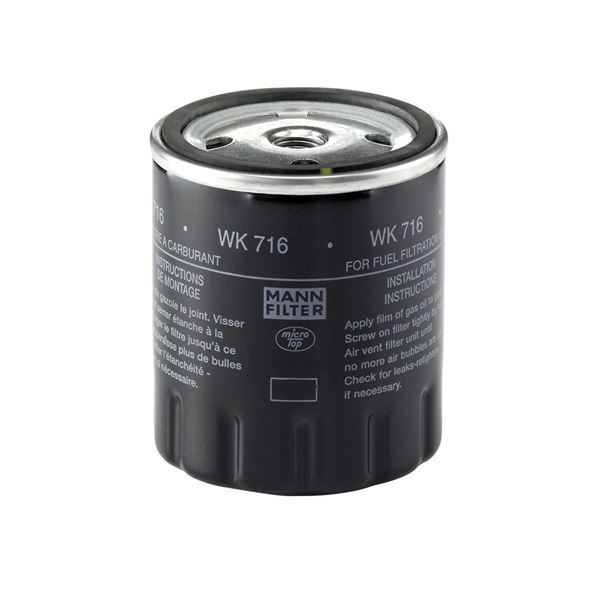 Mann Wk716 Mazot Filtresi Mercedes W123 S123 220D 240D 300D 76-85