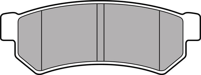 Delphi Lp2502 Fren Balatası Arka Lacettı 2004 Sonrası / Nubıra 03-