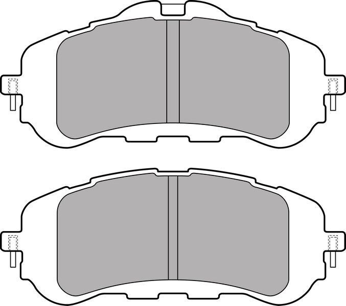 Delphi Lp2506 Fren Balatası Peugeot 308 09/ 2013 Sonrası On