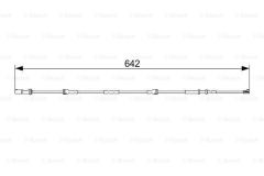 Bosch 1987473544 Fren Balata Fişi