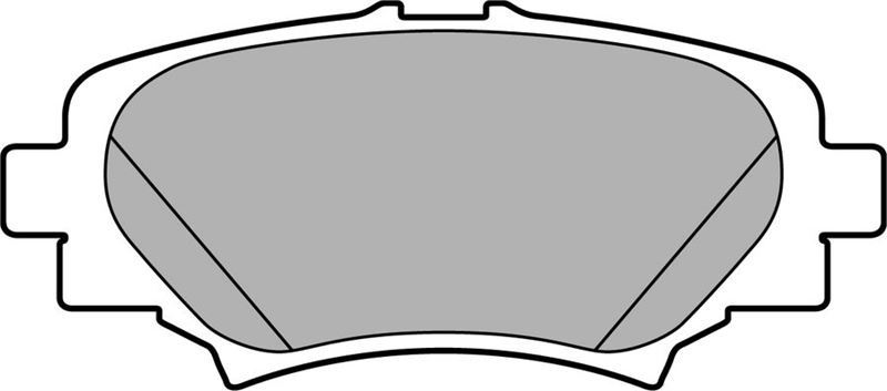 Delphi Lp2702 Fren Balatası Arka Mazda 3 14-