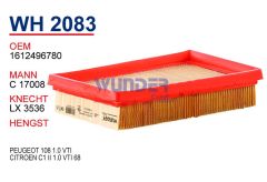 WUNDER WH2083 HAVA FİLTRESİ - TOYOTA PRIUS C 1.5 HYBRID-YARIS 1.5