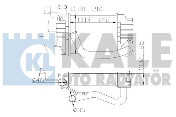Kale 342370 Turbo Radyatörü Verso S Yarıs 06-11  Urban Cruıser 1.
