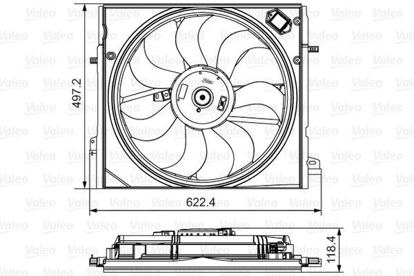 VALEO 698582 FAN MOTORU QASHQAI 13- 1.5 DCI 1.6